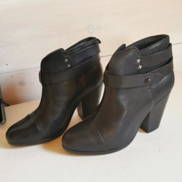 NIB $495 Rag & Bone Harrow Boot - Black Size: EU37(US:7) - Picture 5 of 11